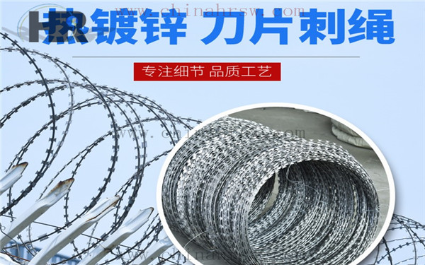 熱鍍鋅刀片刺繩 熱鍍鋅刀片刺繩